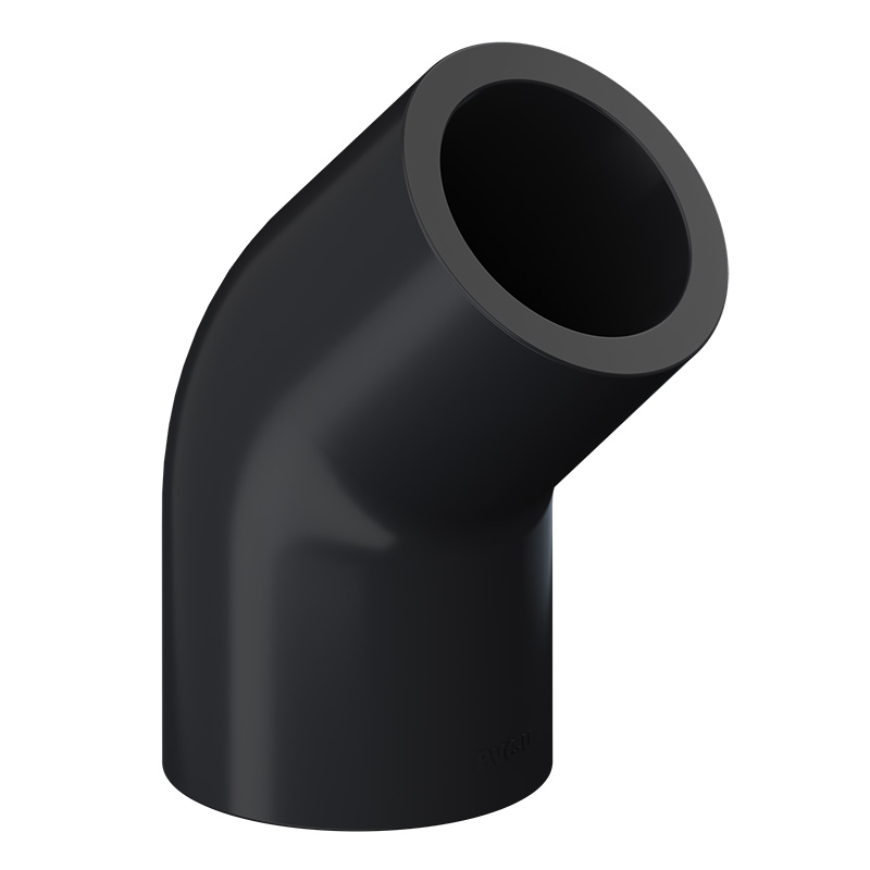 Joelho 45° PVC-U Sch80