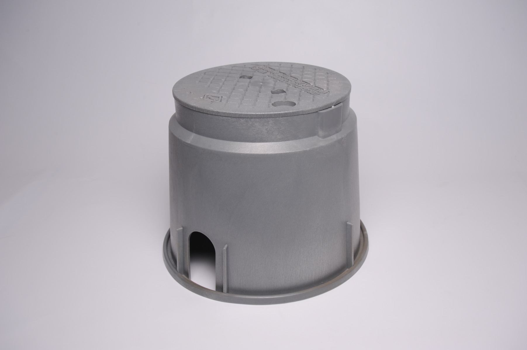 Round Valve Box (10") Grey / Grey