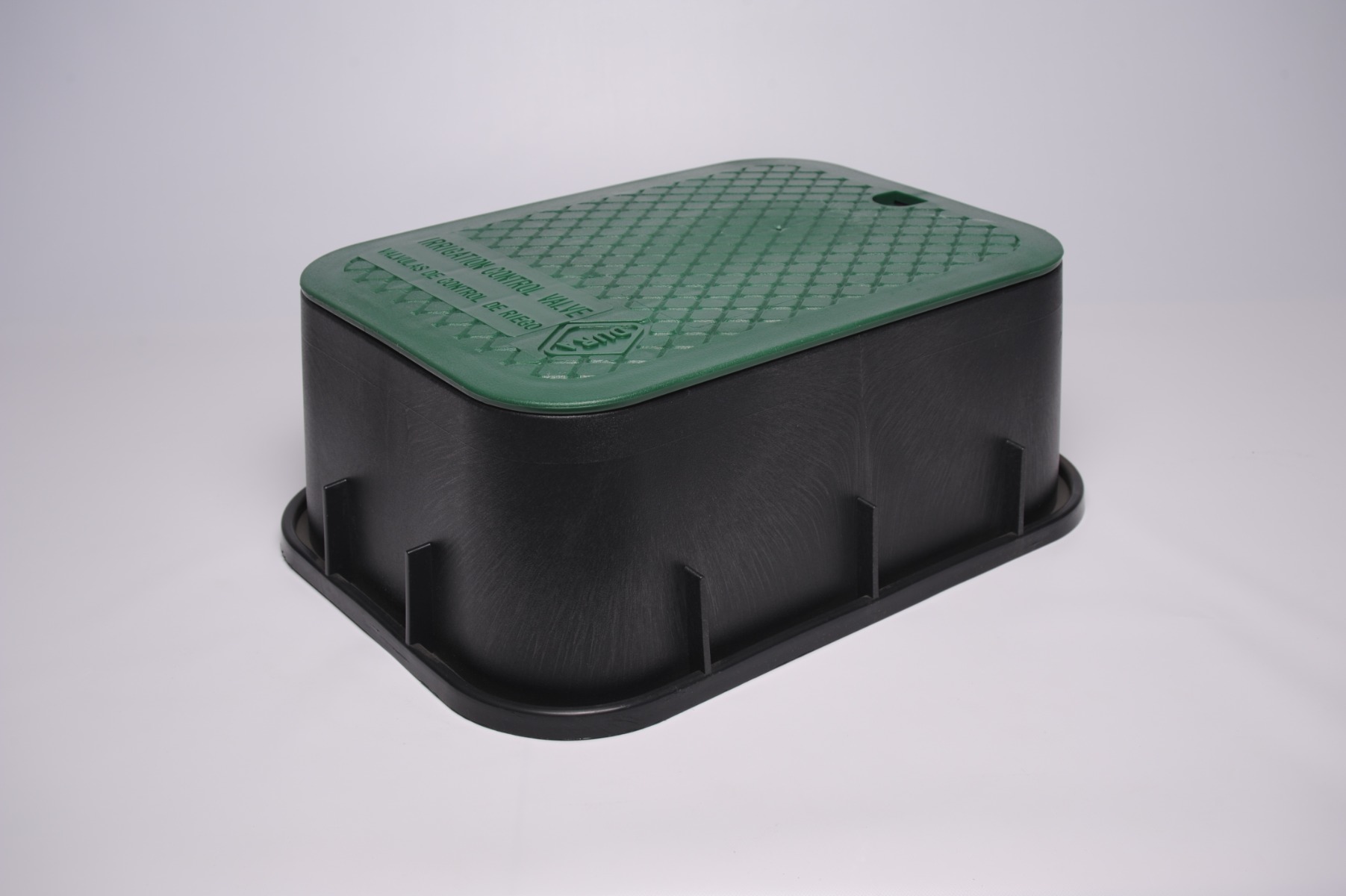 Rect. Valve Box (12X17X6") Black / Green