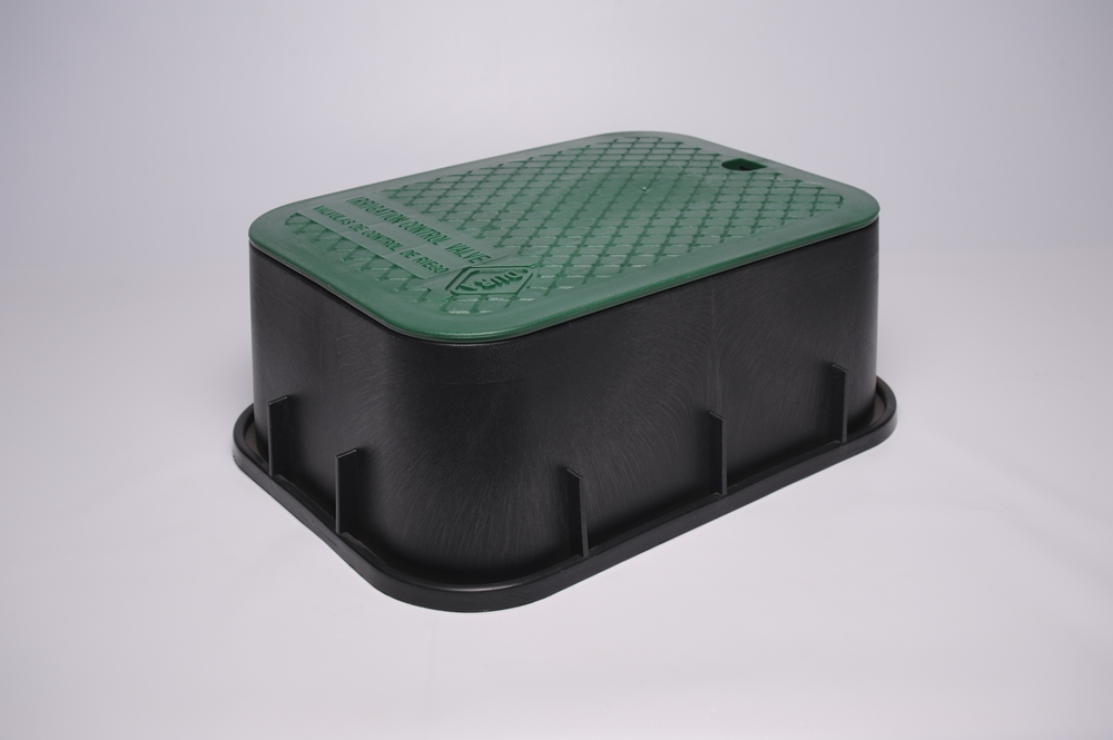 Rect. Extension Box (12X17X6") Black / Green