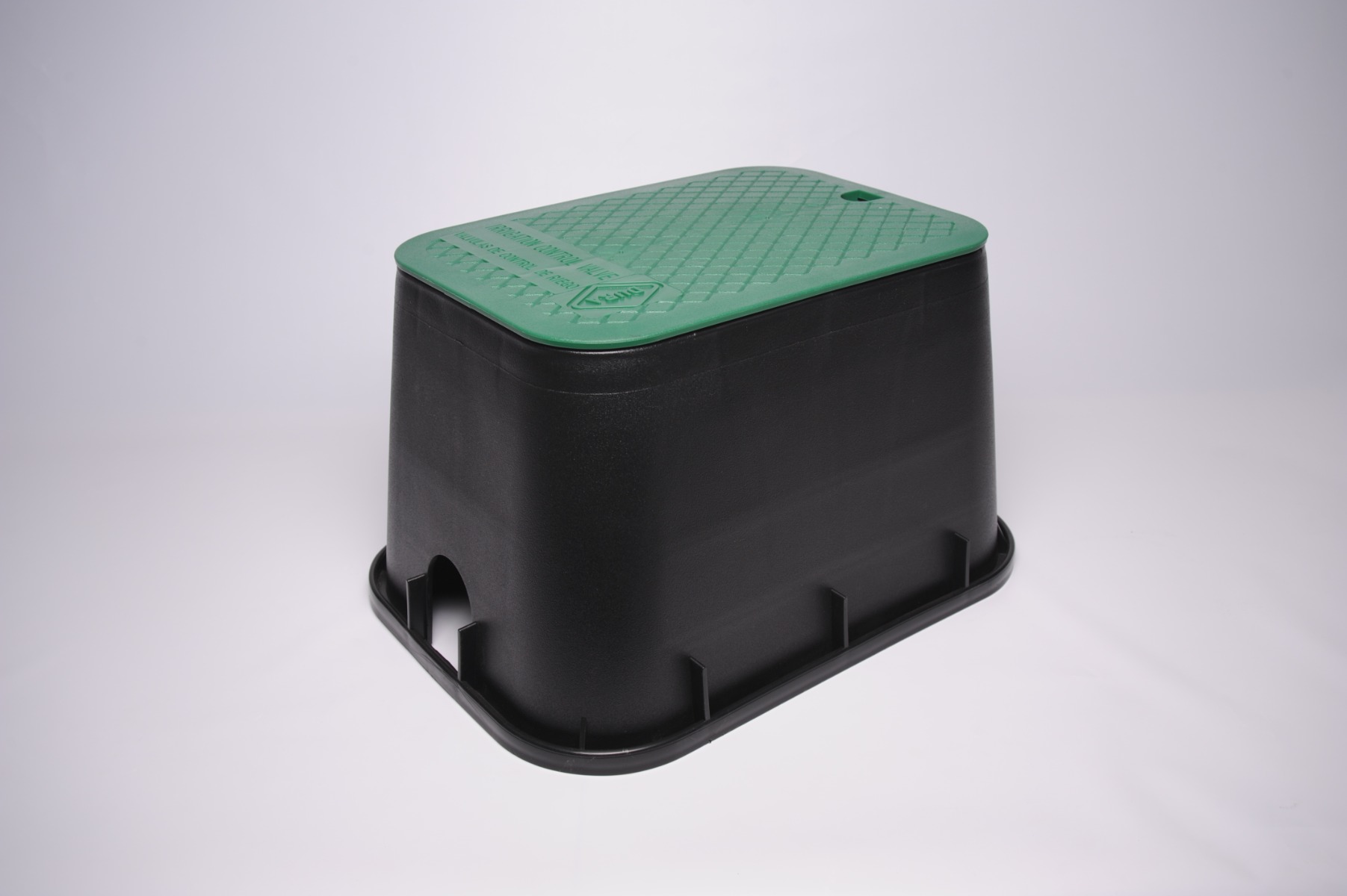 Rect. Valve Box (12X17X12") Black / Green