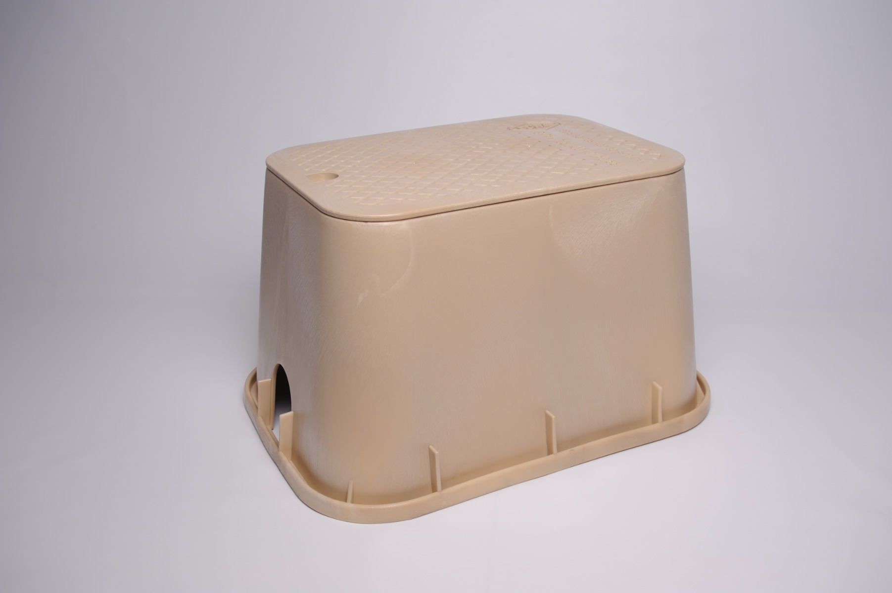 Rect. Valve Box (12X17X12") Tan / Tan