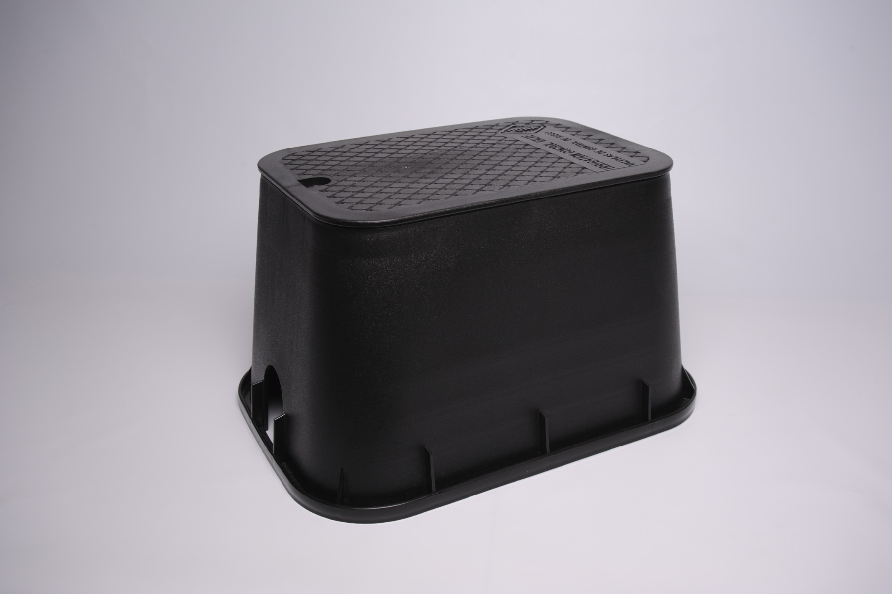 Rect. Valve Box (12X17X12") Black / Black