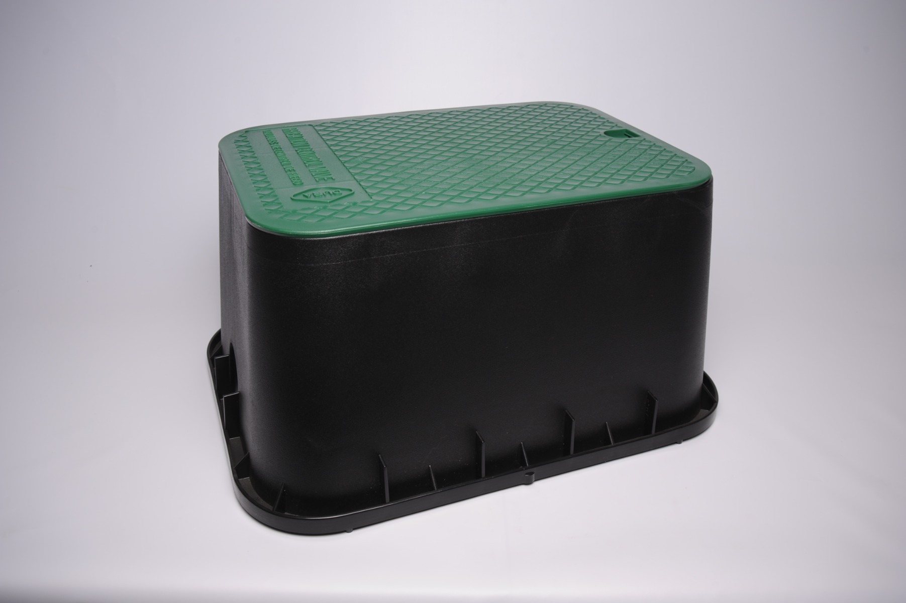 Rect. Valve Box (15X21X12") Black / Green