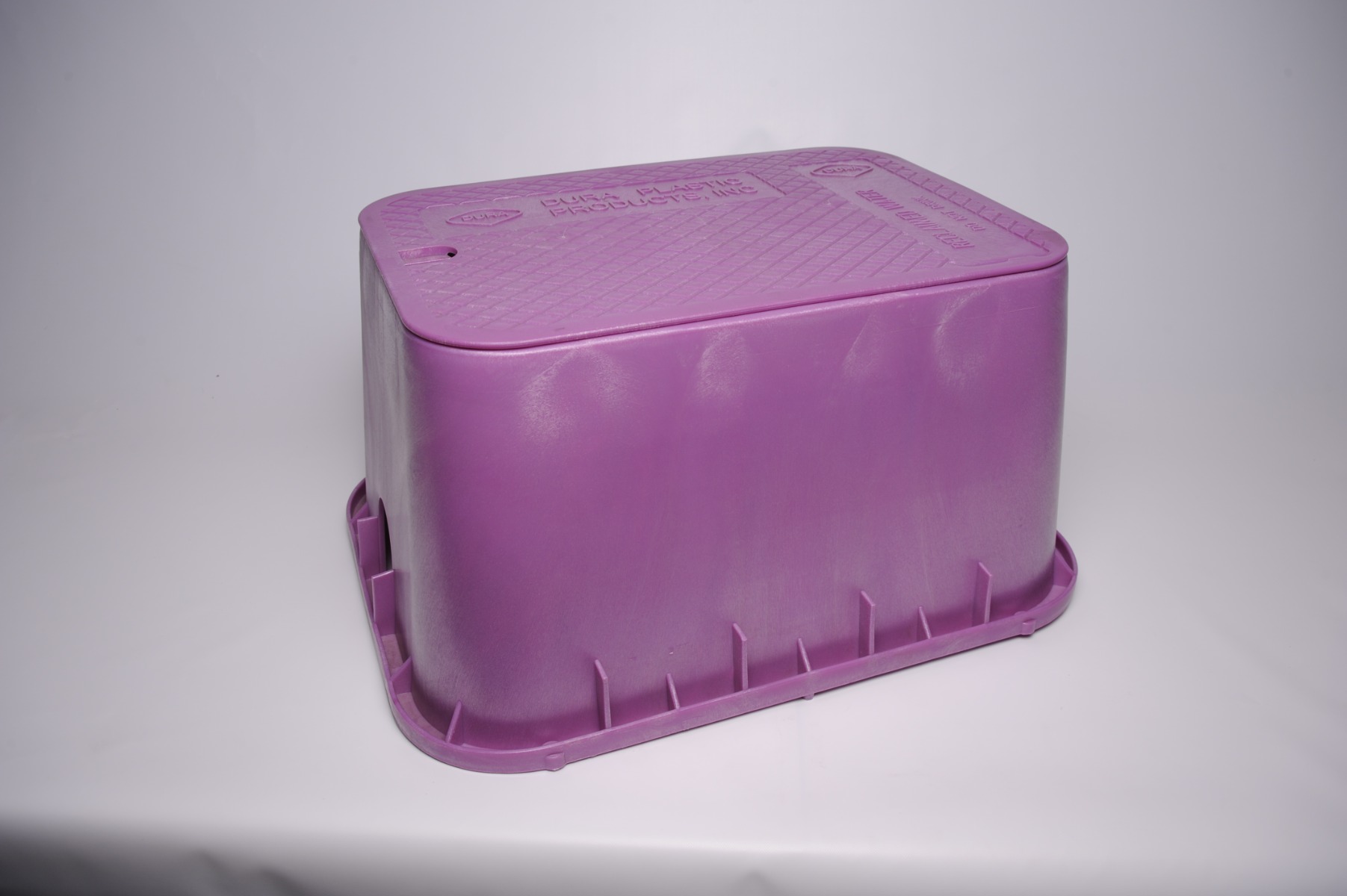 Rect. Valve Box (15X21X12") Purple / Purple