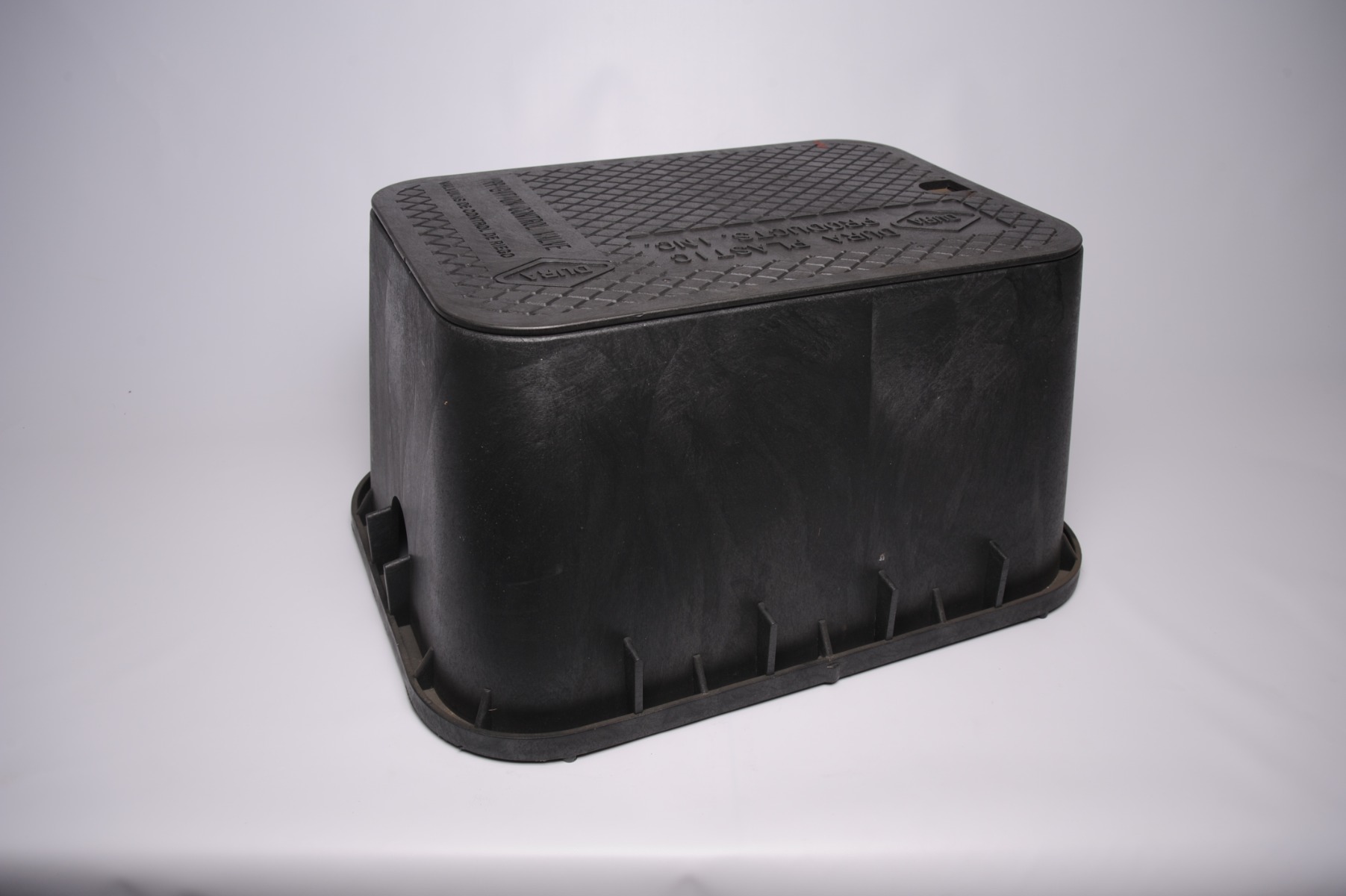 Rect. Valve Box (15X21X12") Black / Black - Telephone