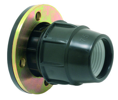 Adaptador Compressão com Flange (com flange metálico)