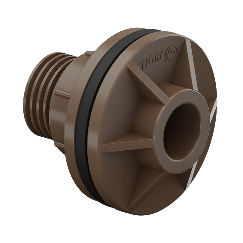 Adaptador con Brida para Caja de Agua