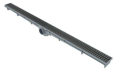 Ralo Lineal 90cm - Rejilla Gris