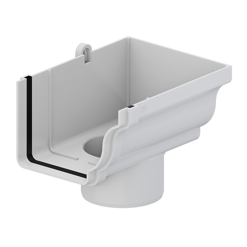Bocal Circular Direito Aquapluv Style