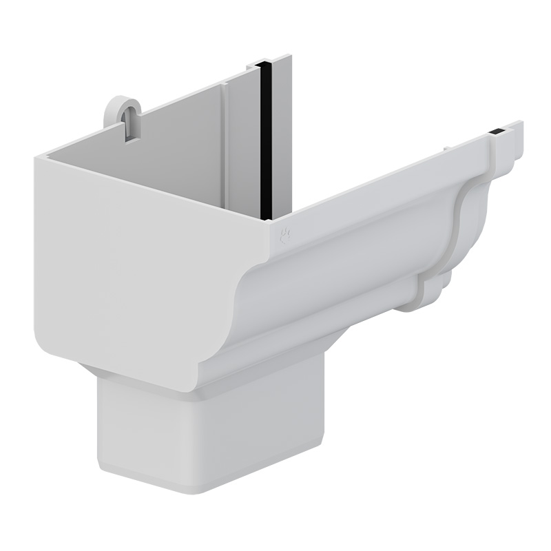 Embudo Rectangular Izquierdo Aquapluv Style