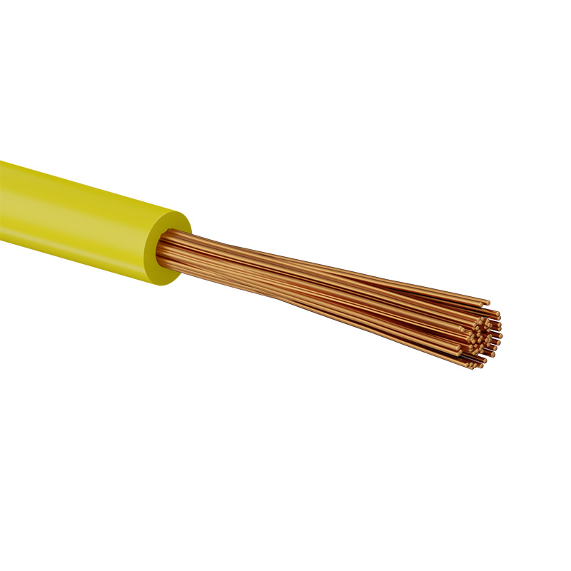 Cable monofásico Flexible para instalaciones fijas - norma milimétrica Amarillo