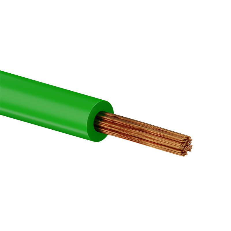 Cable Semi Flexible para Instalaciones Generales AWG - TW - Verde