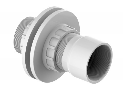 Adaptador Roscável Curto Flange Livre