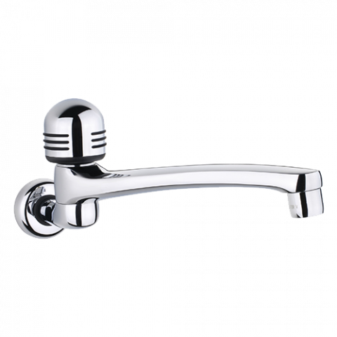 Torneira para Cozinha com Tubo Móvel e Longo 250mm
