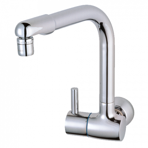 Torneira com Tubo Alto Móvel para Cozinha