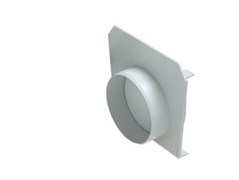 Cabeceira p/ Calha de Piso Normal DN 130 c/ Saída Opcional