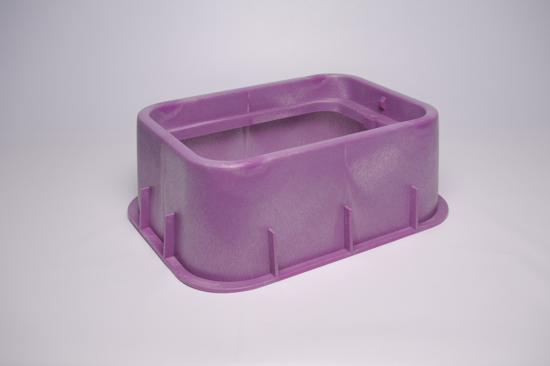 Rect. Valve Box (12X17X6") - Purple Body