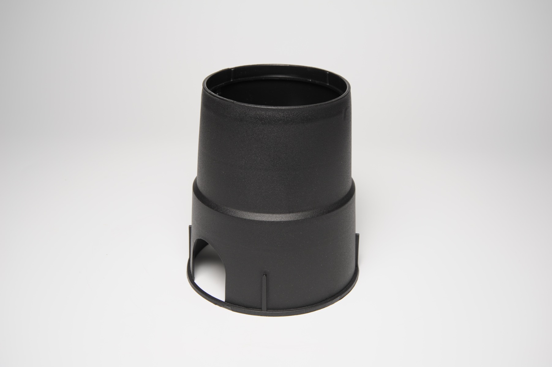 Round Valve Box (6") - Black Body