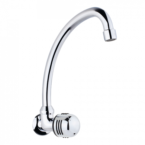 Torneira para Cozinha com Tubo Alto Móvel