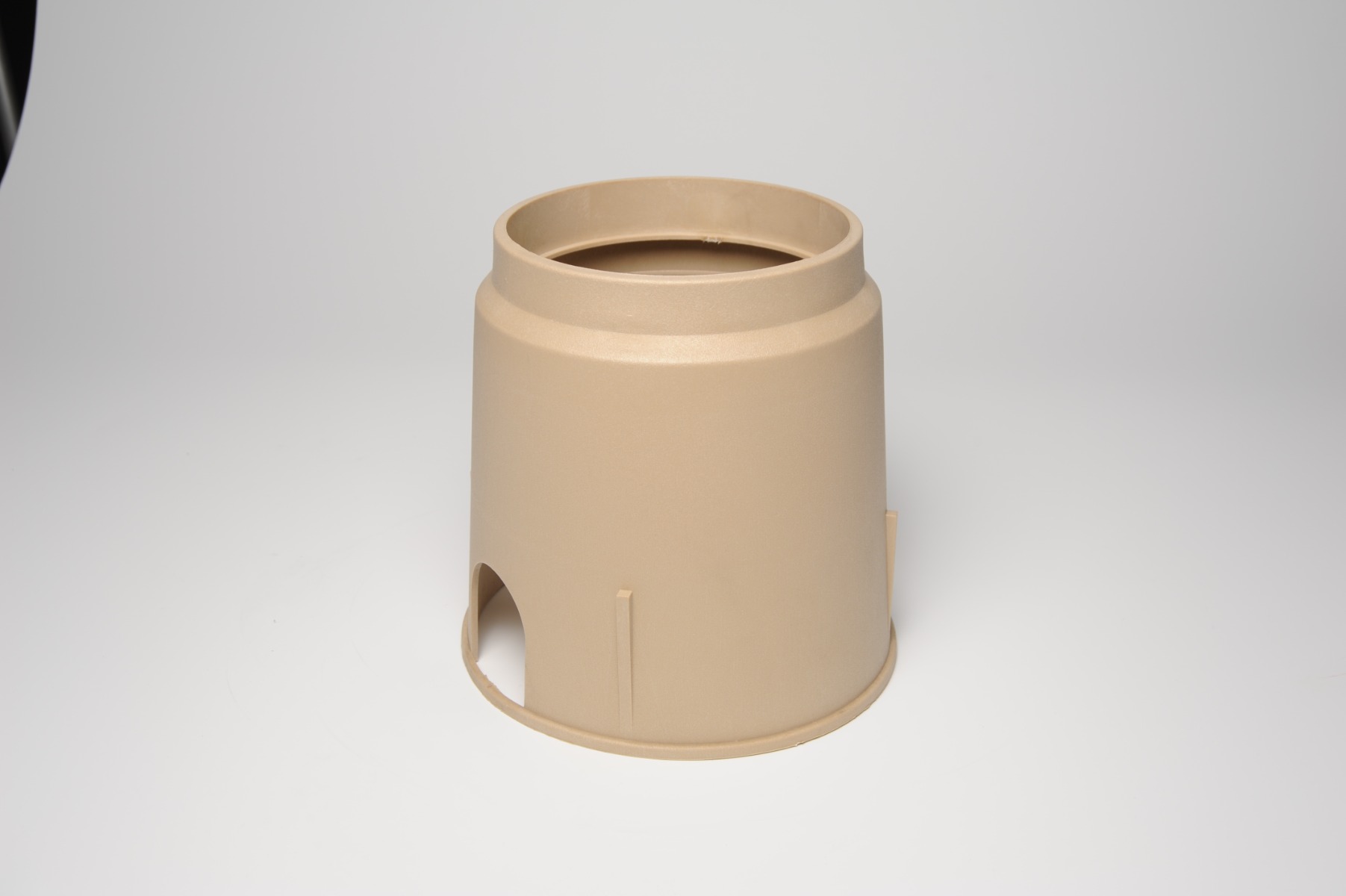 Round Valve Box (7") - Tan Body
