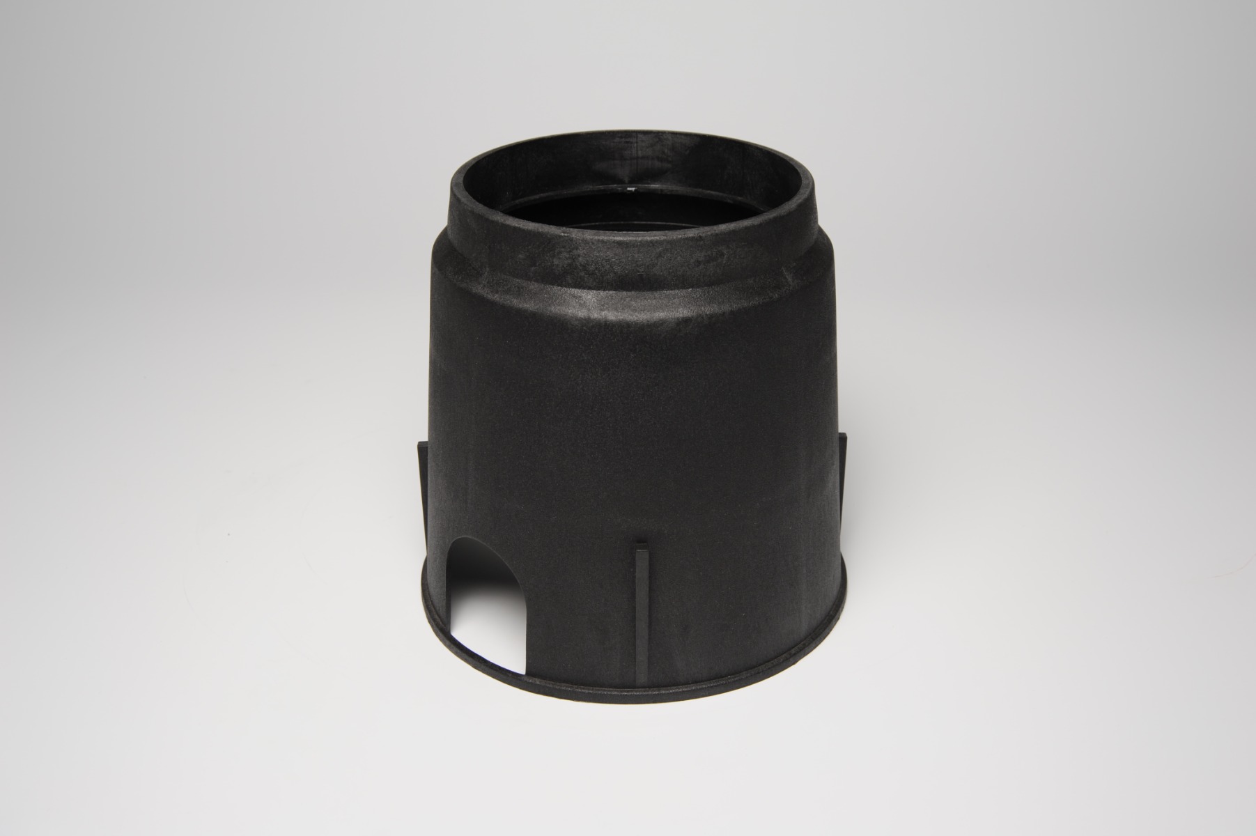 Round Valve Box (7") - Black Body