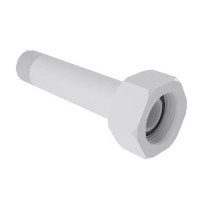 Extremidade com Rosca para Hidrômetro Longa em PVC