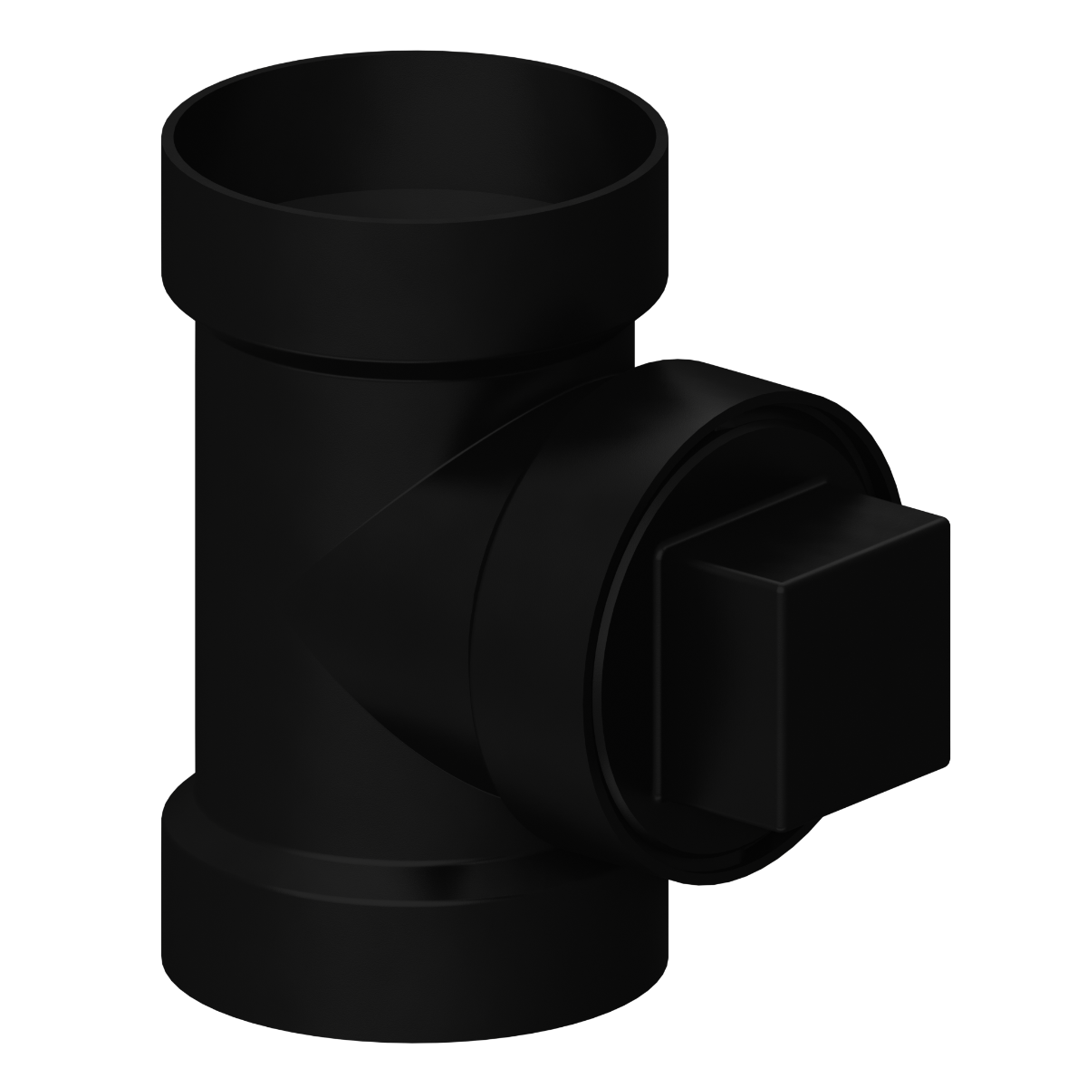 CLEANOUT TEE WO PLUG HXHXFPT DWV ABS
