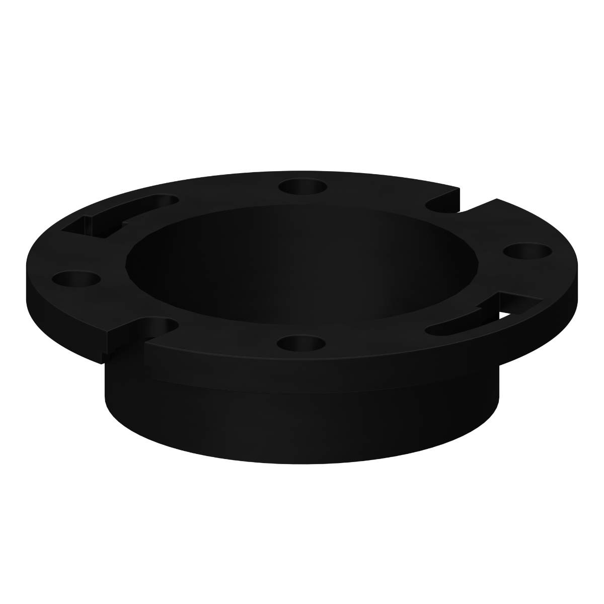 CLOSET FLANGE HUB DWV ABS