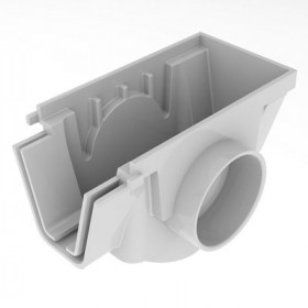 Terminal com saídas Ralo Linear Branco