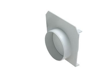 Cabecera p/ Canalón de Piso Normal DN 130 c/ Salida Opcional