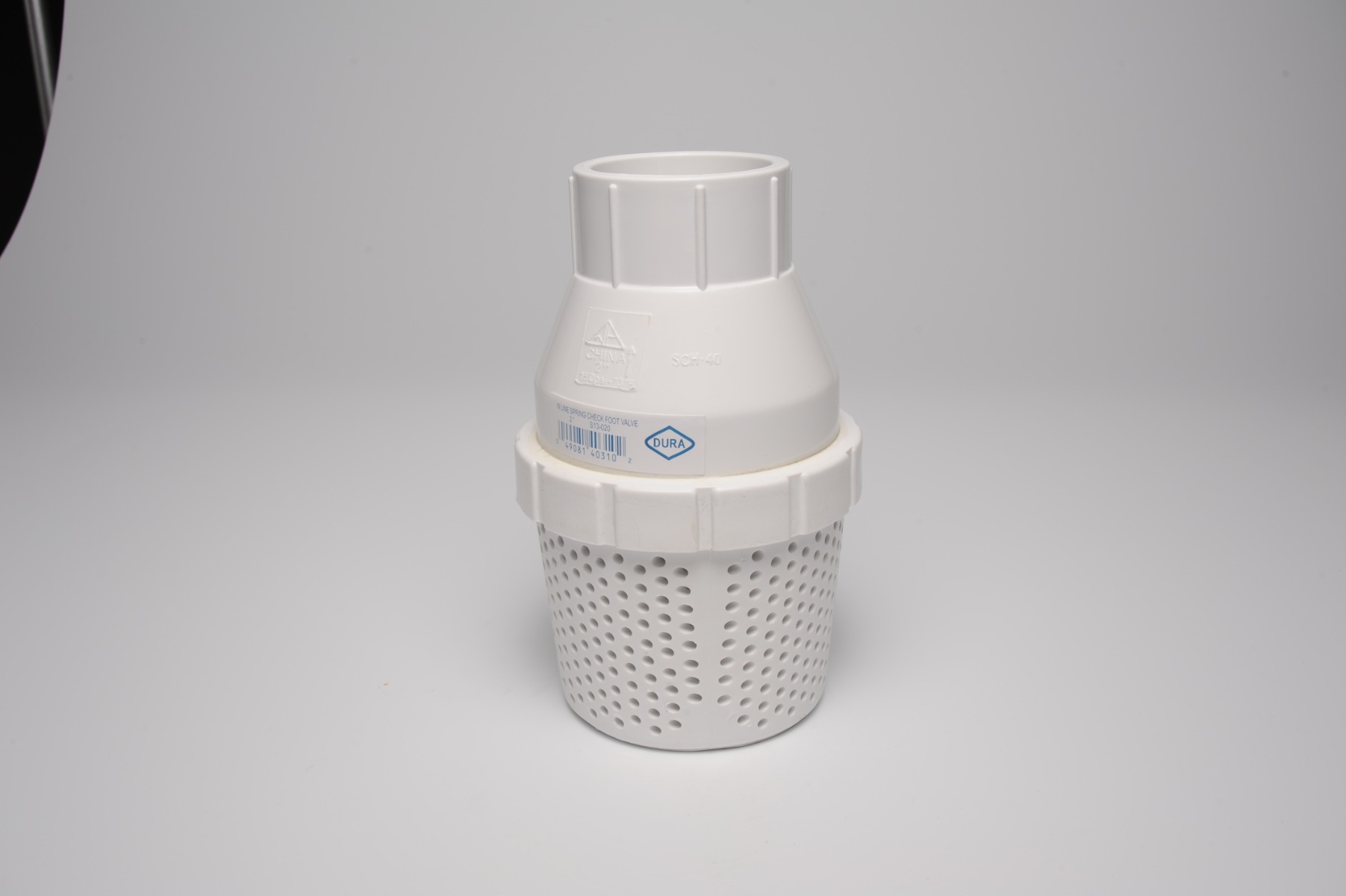 In Line Spring Check Foot Valve