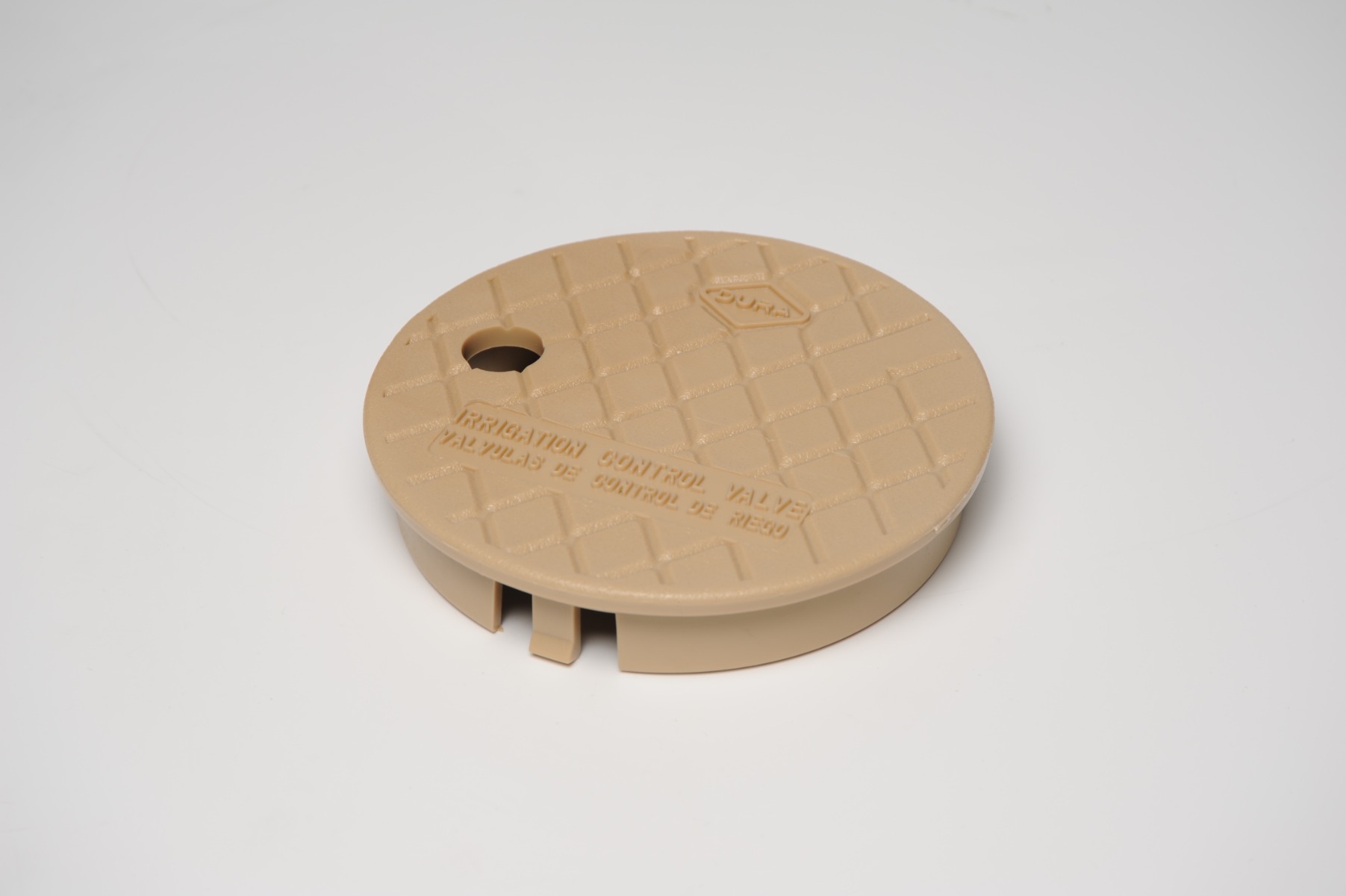 Round Valve Box (6") Tan Lid