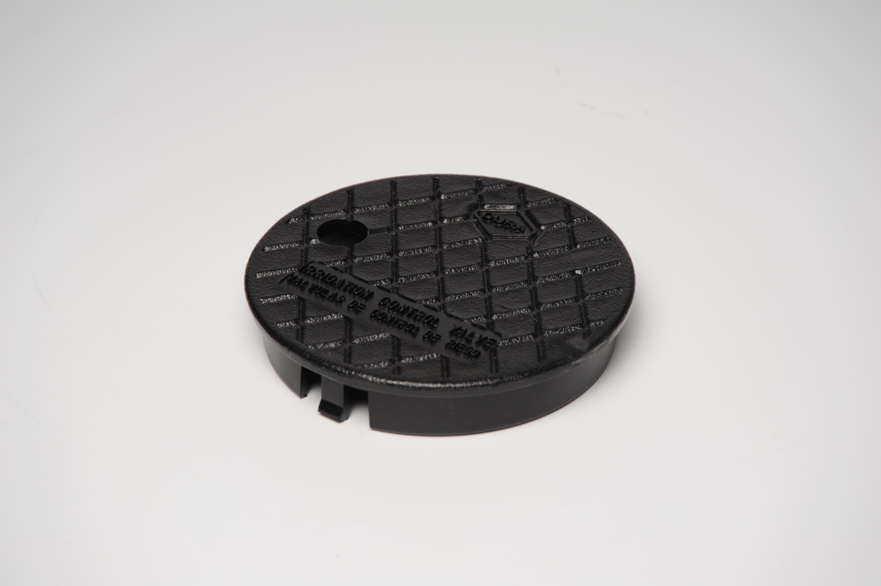 Round Valve Box (6") Black Lid