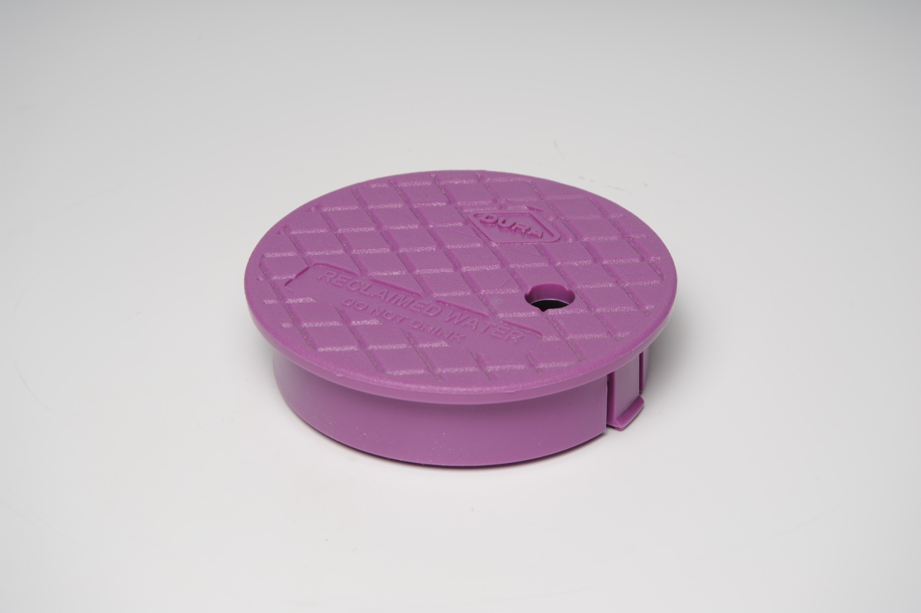Round Valve Box (7") Purple Lid