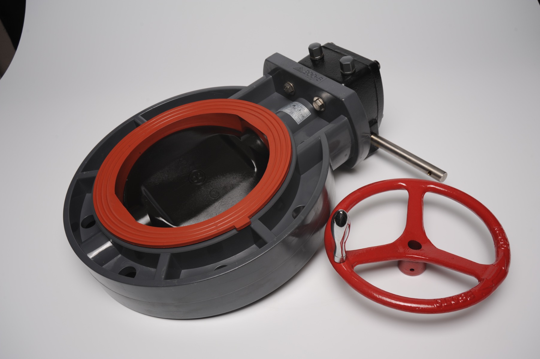 Gear Butterfly Valve - Viton